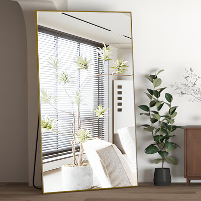 Aluminium Rectangle Mirror with Hooks