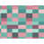 Pink/Turquoise Checkered selected