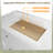 White 3 Drawer Chest