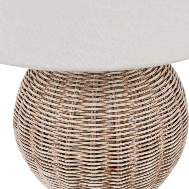 Azure Table Lamp Base, Brown, 39cm H x 30cm x 30cm