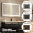Burghardt Flat Wall Mirror-355054619