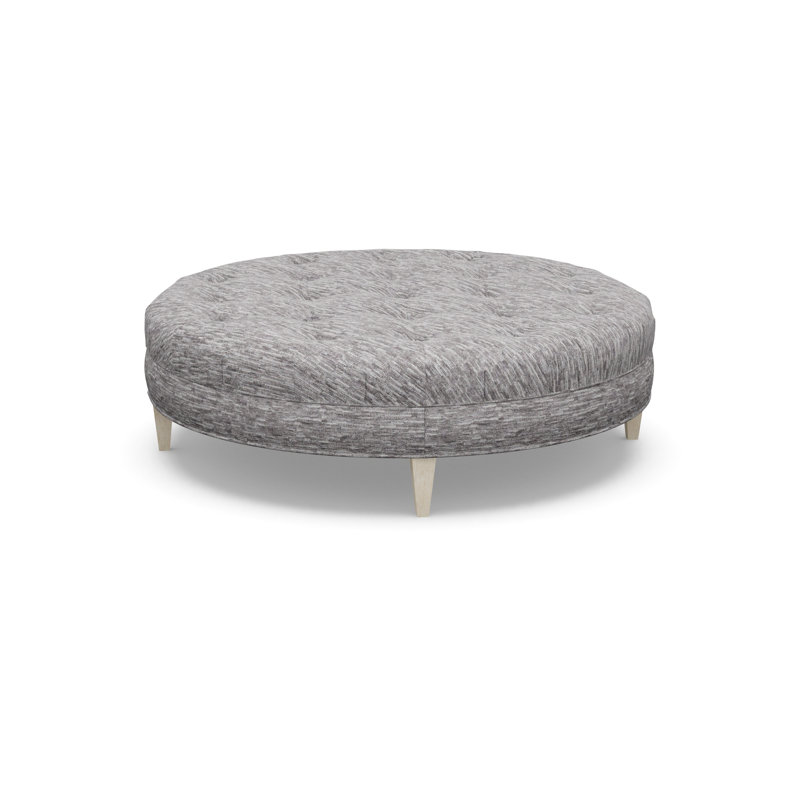 Round Ottoman, 8172-81, Sandstone
