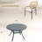 4-Person Outdoor Patio Dining Set With Stackable Rattan Chairs-1164610861