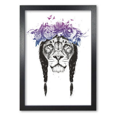 King of Lions 1 Piece Wall Art