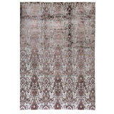 Hand Knotted Area Rug in Multi