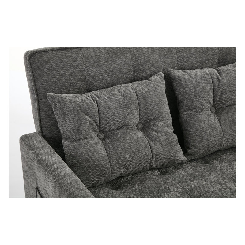Fauteuil convertible Boneless, Gris