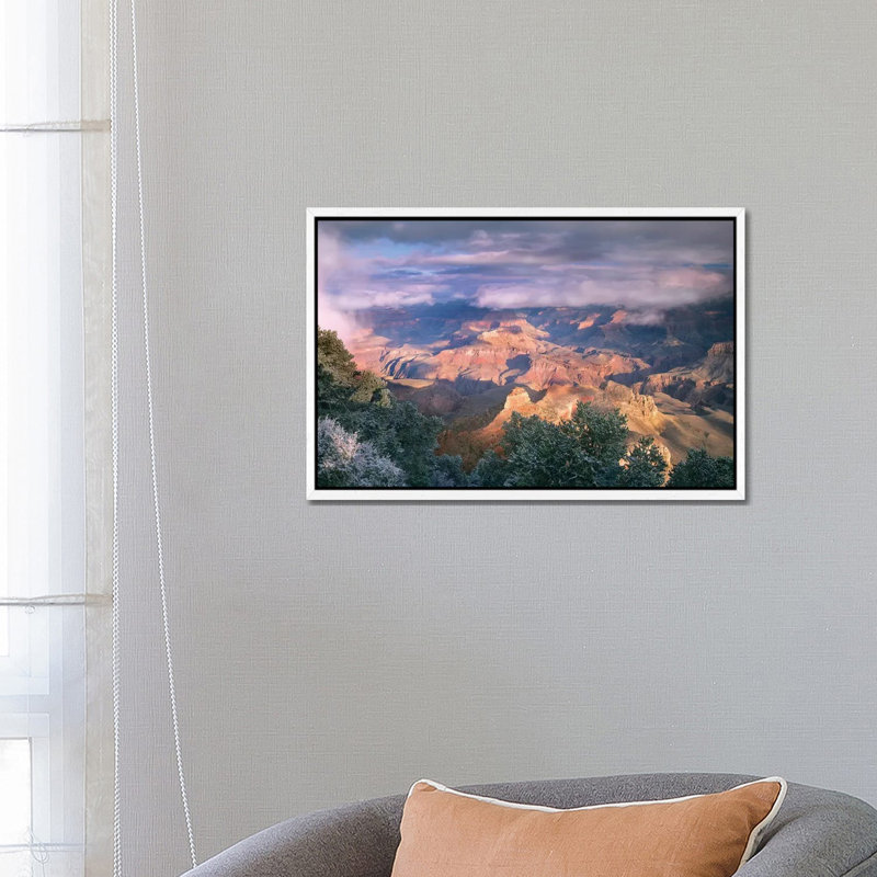 Clearing Skies Over The South Rim, Grand Canyon National Park, Arizona 1 Piece Wall Art on Canvas, 66.04 cm H x 45.72 cm W