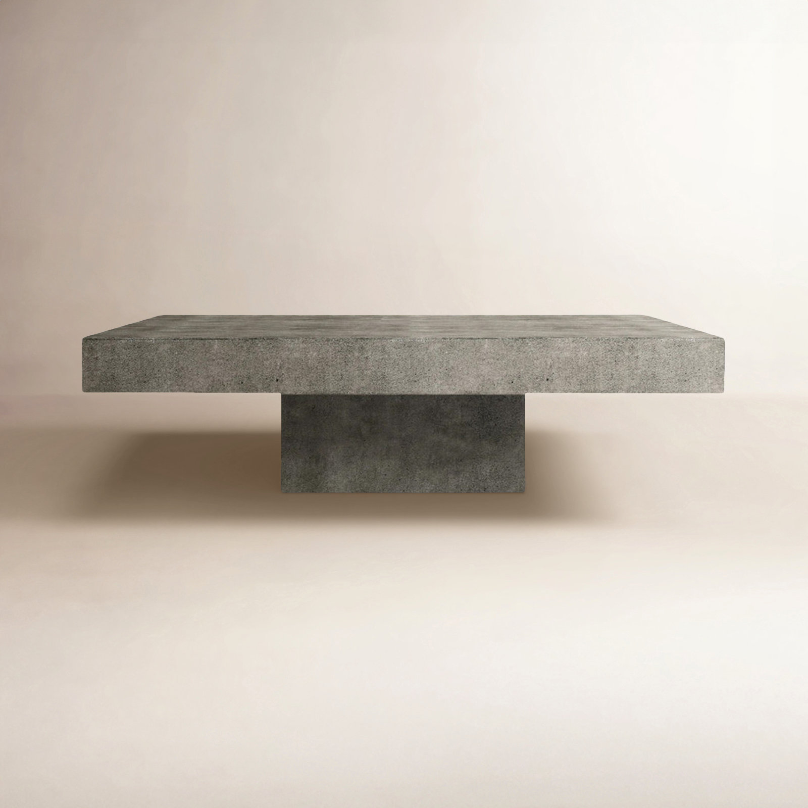AllModern Dove Pedestal Coffee Table