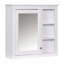 Armoire à pharmacie murale avec miroir et 3 tablettes ouvertes Dorla-1389120982