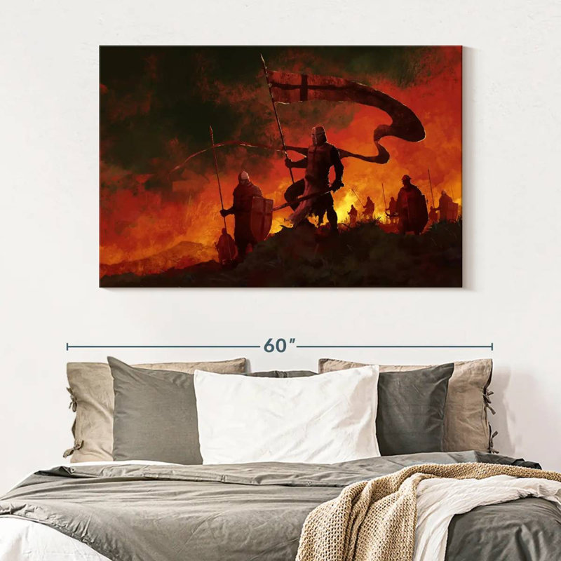 Keiri Medieval War, 34" H x 51" W