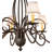 36" Wide Squire 6 Light Chandelier