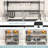 Adjustable Steel Dish Rack and Over the Sink Dish Rack