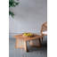 Table basse 27,6 x 27,6 x 13,8 po en teck