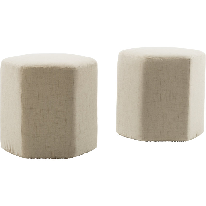 Repose-pieds standard de 17,7 po de largeur Atdhe, Beige
