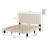 Upholstered Panel Bed-1201490197-1201490185