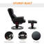 Alsup 80cm Wide Ergonomic Recliner-392612422