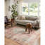 Tapis terre cuite / turquoise Jujhar-469624744