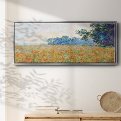 " Oat And Poppy Field, 1890 "