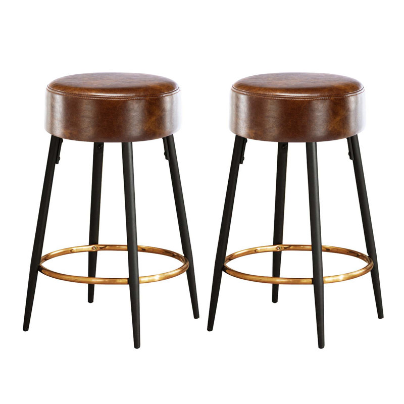 Tabouret de bar et de comptoir Bremen, Tabouret de comptoir (siège d'une hauteur de 24 p