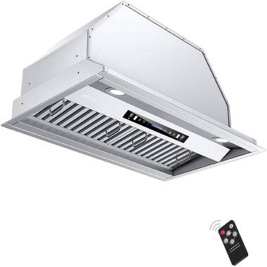 Akicon Range Hood Insert 30 Inch, Ultra Quiet, Powerful Suction Built-in  Kitchen Vent Hood, Stainless Steel Ducted Stove Hood with Dimmable LED  Lights Warm White, 3-Speed 600CFM - Yahoo Shopping