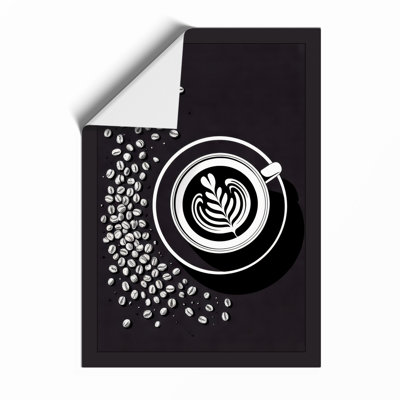 Coffee And Movement Minimalist - Print