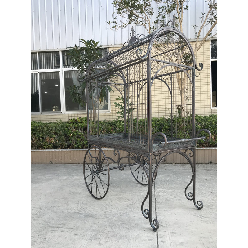 Panier de fleurs "Paris,", art de jardin, Cuivre
