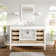 Pichardo 60'' Single Bathroom Vanity with Marble Top