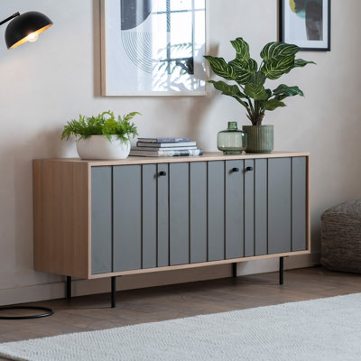Greggor 150cm Solid Wood Sideboard