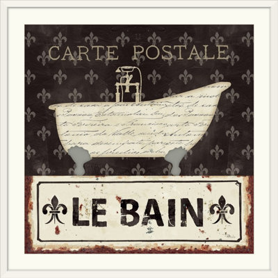 «bain vi, affiche rétro