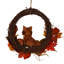Faux Rattan 38cm Wreath Hanger