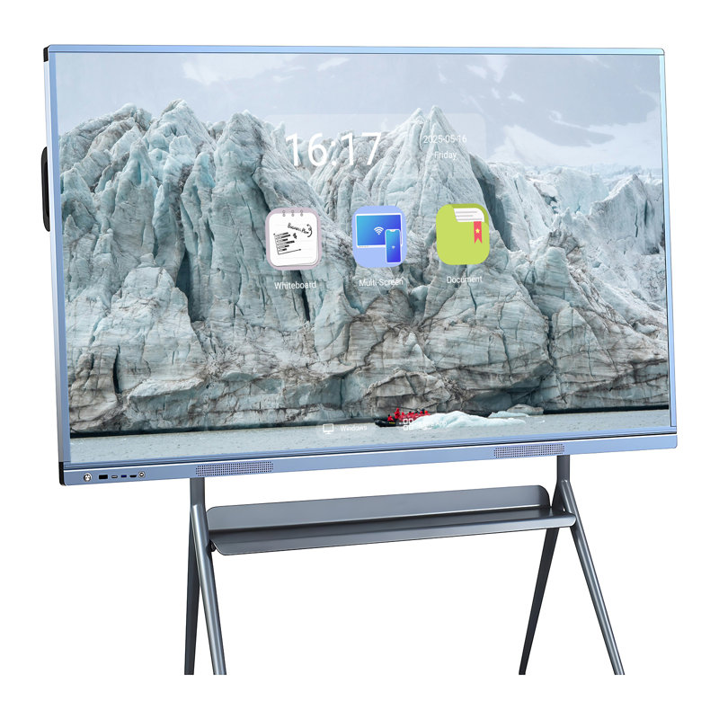 JYXCN Hurry! Smart Board 86 Inch All-in-One - Touch Screen with Dual System & Cloud Sharing, Empower Classroom Learning, Streamline Office Workflows & Deliver Stunning Presentations