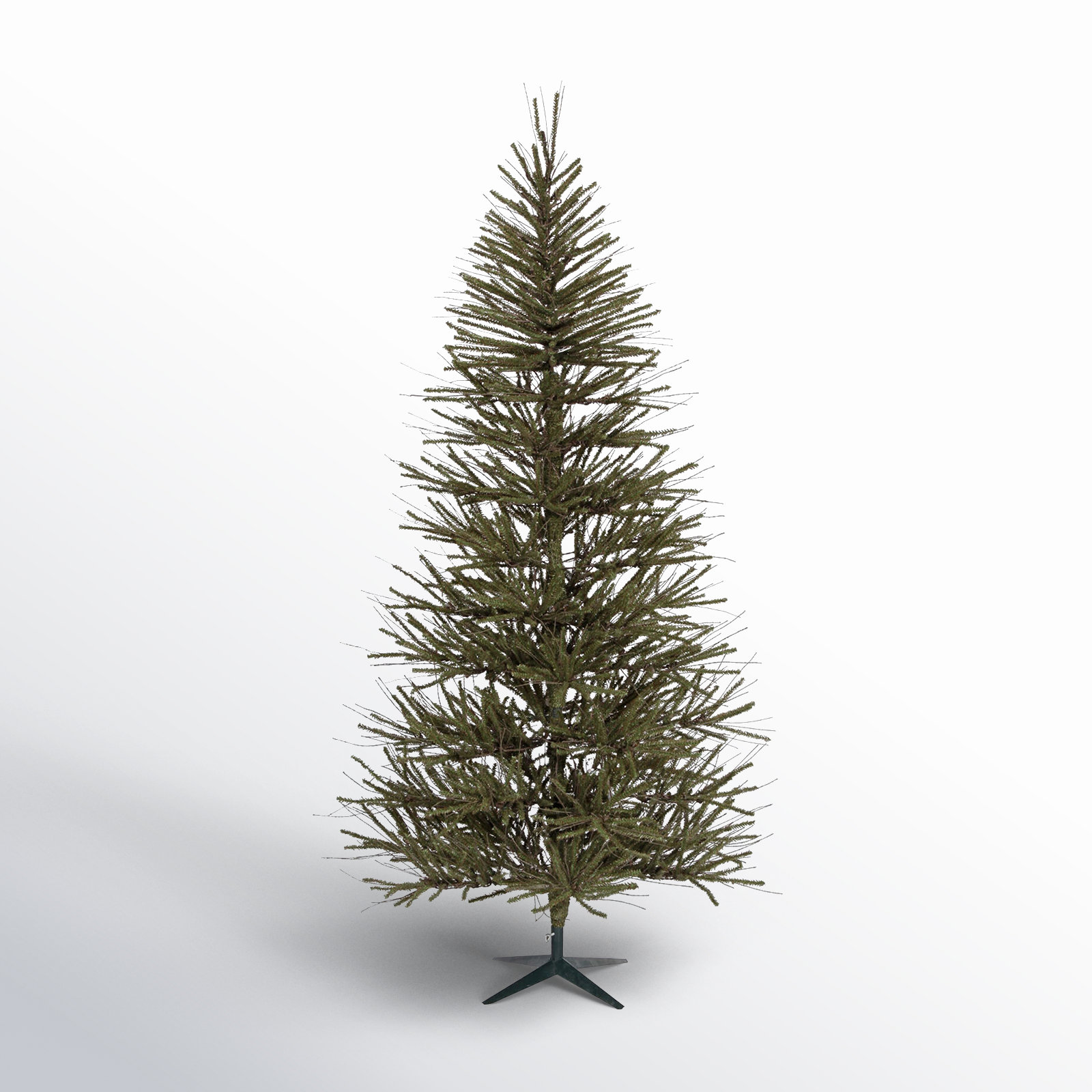 Vienna Twig Pre-Lit Pine Christmas Tree, Unlit, 3' H