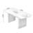 Burlywood Rectangular Solid wood Butterfly Leaf  Dining Table-1163310764-1163310763