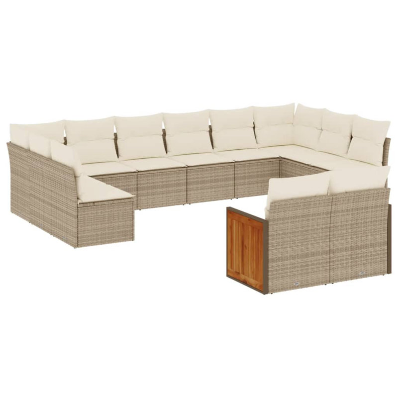 Ensemble de canapé de jardin Vidaxl
