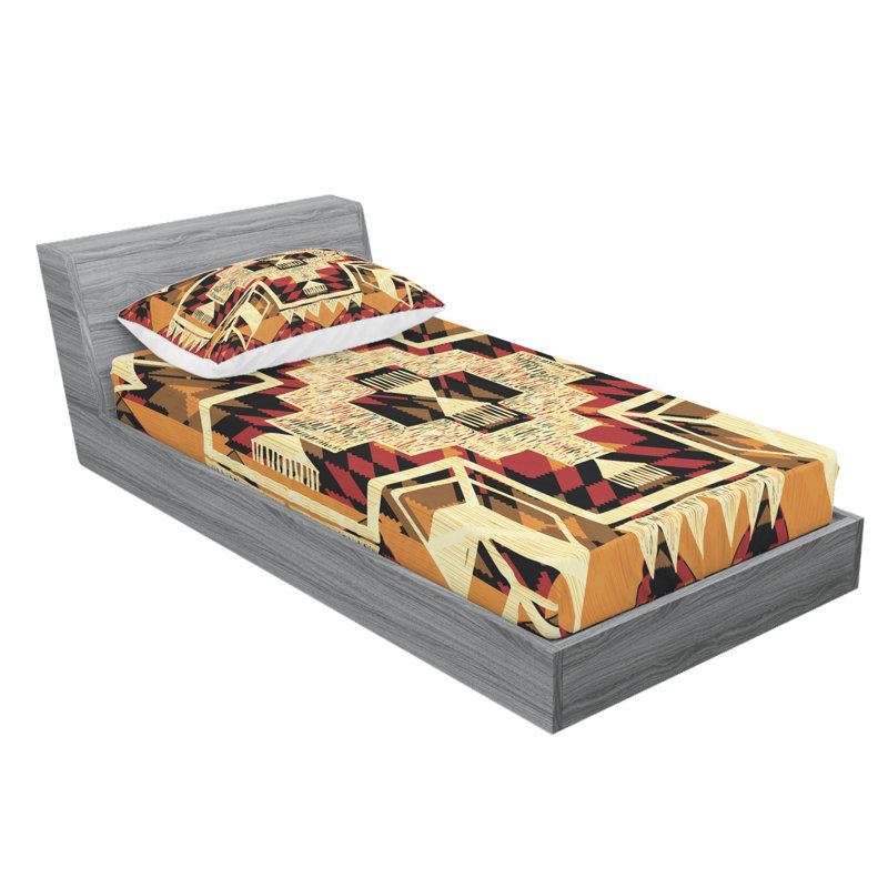 Microfiber Sheet Set, Twin Sheet Set with Fitted Sheet