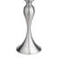 Ensemble de 2 lampes de table en acier avec abat-jour double tambour en métal sur lin-1776437599