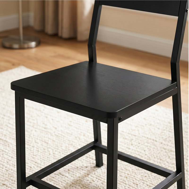 Chaise d'appoint de salle à manger Archy, 4, Black