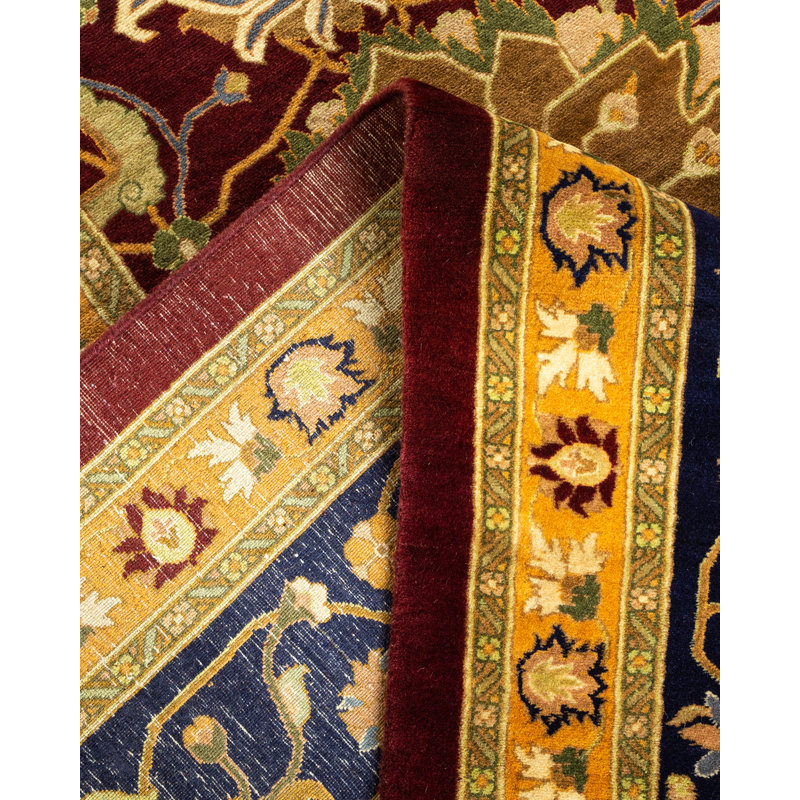 Classic One-of-a-Kind 12' 2" x 17' 7" Hand Knotted Area Rug