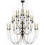 Thomas O'Brien Erika Three-Tier Chandelier-51181167