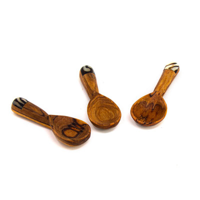 Global Crafts Wood Measuring Scoop Set