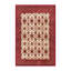 Tapis en laine beige / rouge-390728617