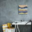  «Mountain Series 107» par Lorelle Rau, art mural sur toile, 12 po x 12 po