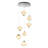 Solara Chandelier - Graphite - 7-Light - 25.2" Dia.-125545604-125545606
