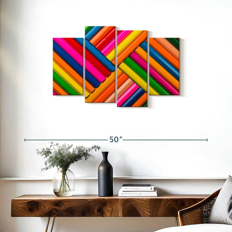 Senne Colorful Drawing Pencils, 22" H x 36" W