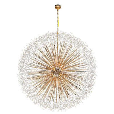 Islaa Dimmable Crystal Sputnik Chandelier