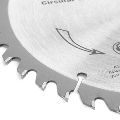7" Finishing 40 Tooth Wood Razor Sharp Edge Laser-cut Channel Circular Saw Blade