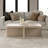 Laguna 45" Wide Rectangular Coffee Table in Alder White-1423418641
