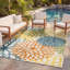 Tapis intérieur / extérieur floral Armone-628384686