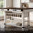 Daiah Pine Solid Wood Base Dining Table