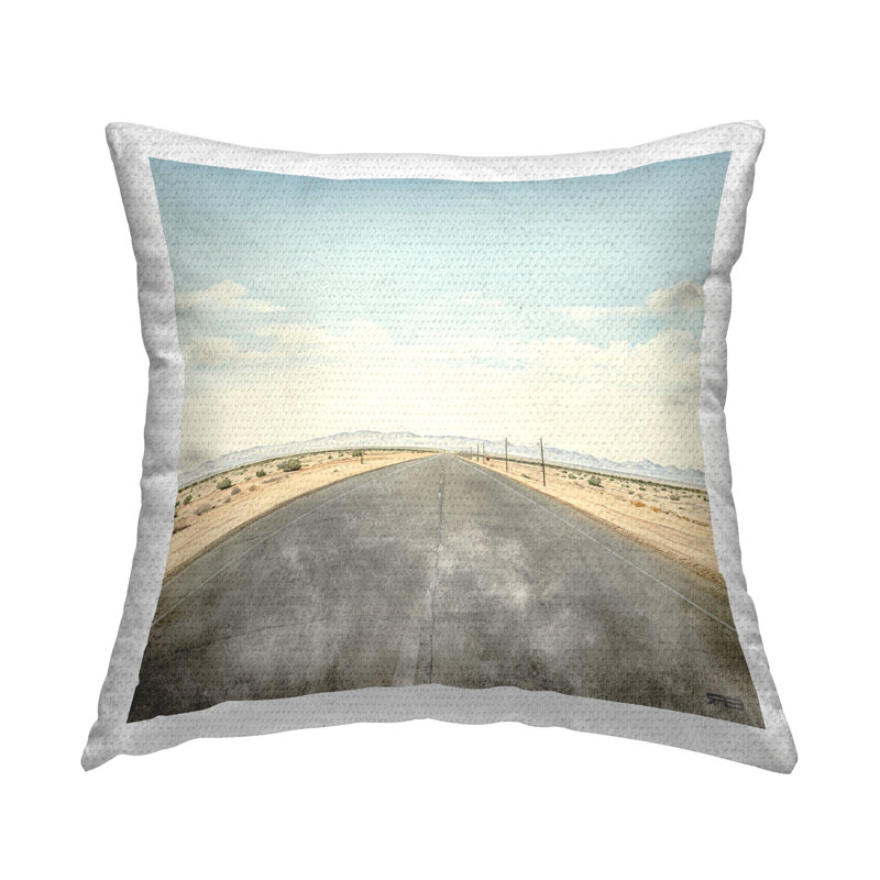Coussin d'extérieur Desert Road Horizon